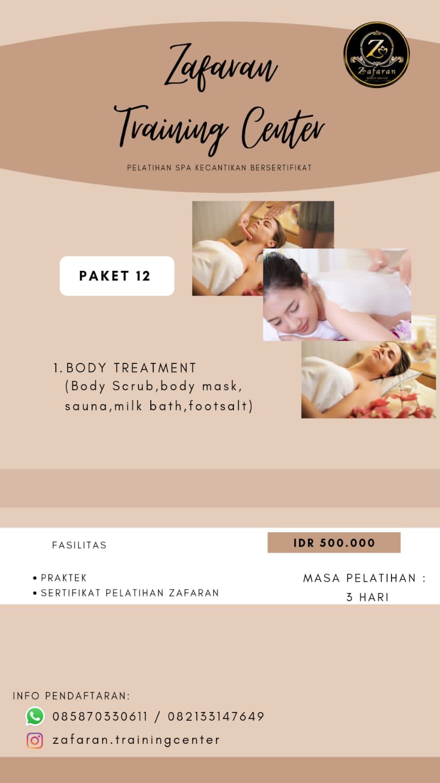 paket training zafaran beauty and spa (16)