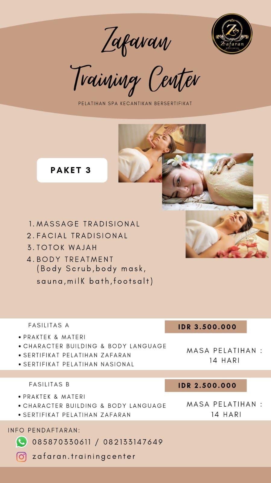 paket training zafaran beauty and spa (5)